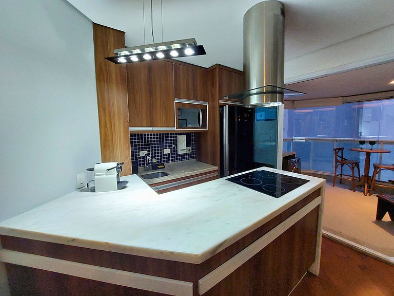 Unique 1206 na Quadra da Praia c/ vista