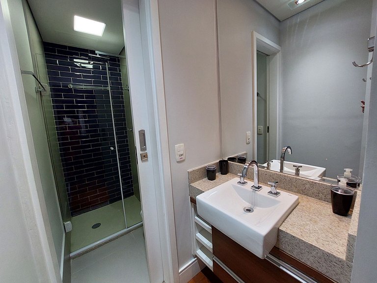 Unique 1206 na Quadra da Praia c/ vista