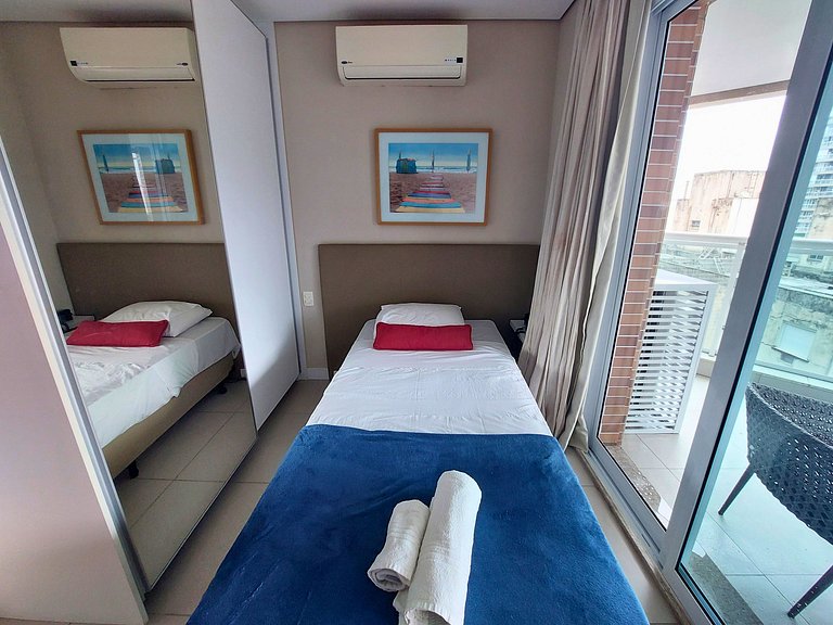 Unique 1209 • 2 dorm sacada c/ vista mar