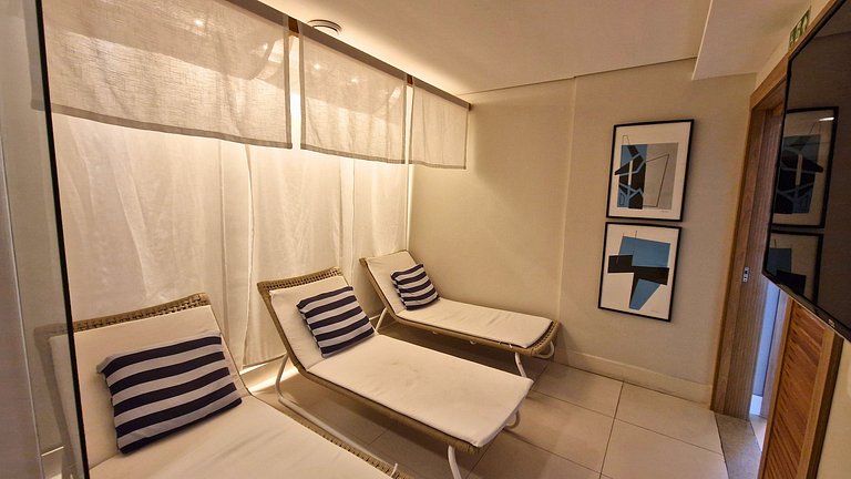 2304 HS - Studio vista mar próx à praia
