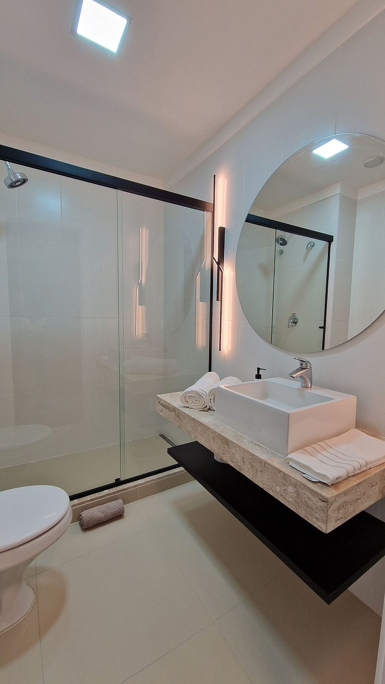 2304 HS - Studio vista mar próx à praia
