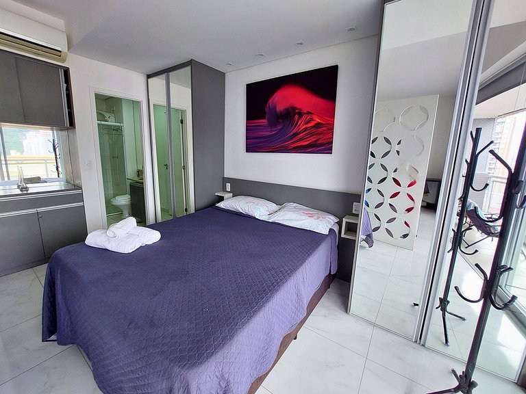 Unlimited 1412 - Estúdio moderno e Completo em Resort