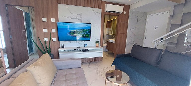 Unique 2702 • Apê com Jacuzzi vista Mar