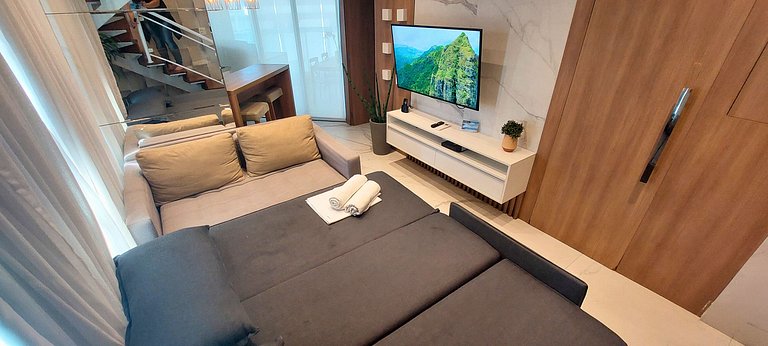 Unique 2702 • Apê com Jacuzzi vista Mar