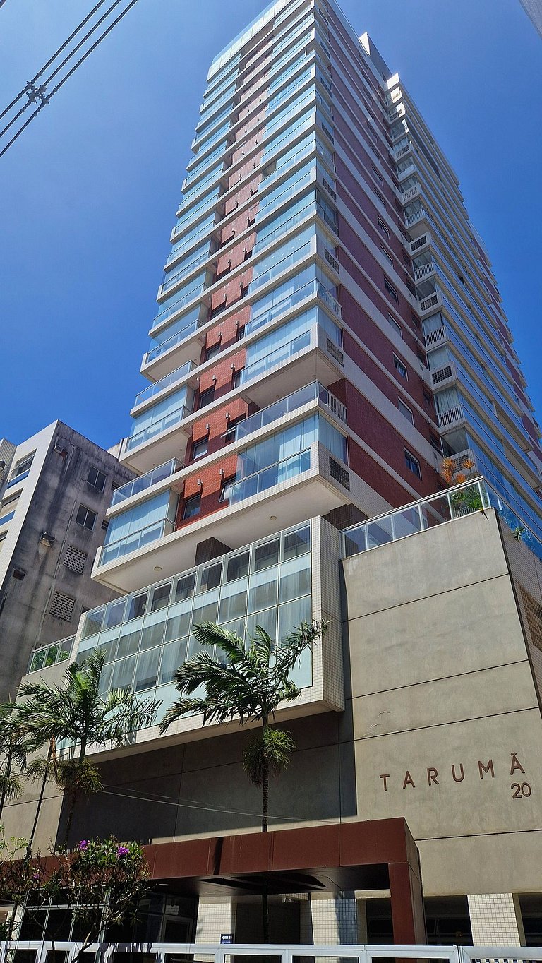 Tarumã 133 perfeito a 3 min da praia!