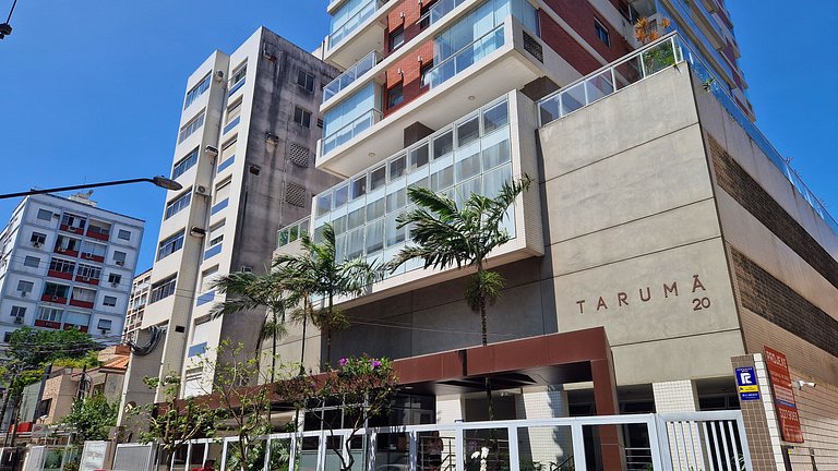 Tarumã 133 perfeito a 3 min da praia!