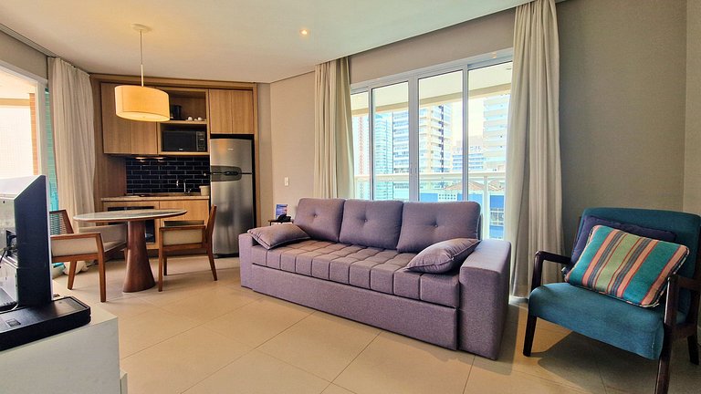 Unique 1101: Iluminado com 2 Varandas