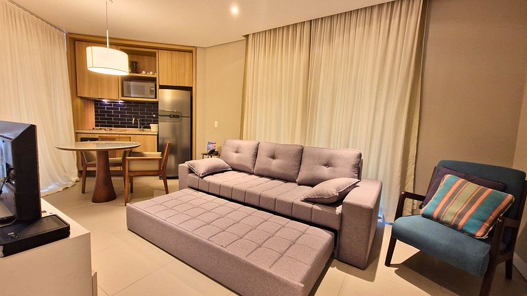 Unique 1101: Iluminado com 2 Varandas