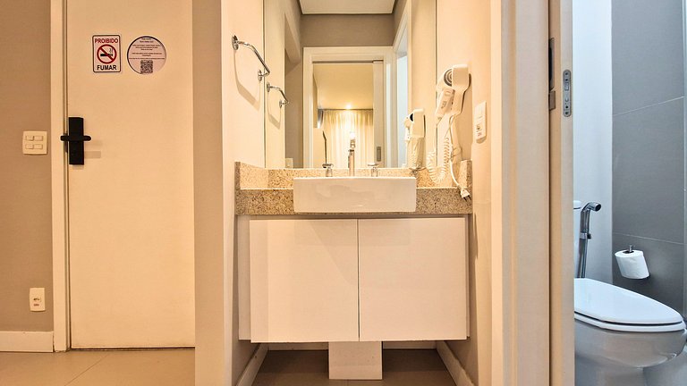 Unique 1101: Iluminado com 2 Varandas