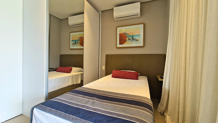 Unique 1109 2quartos, Suíte Vista Mar