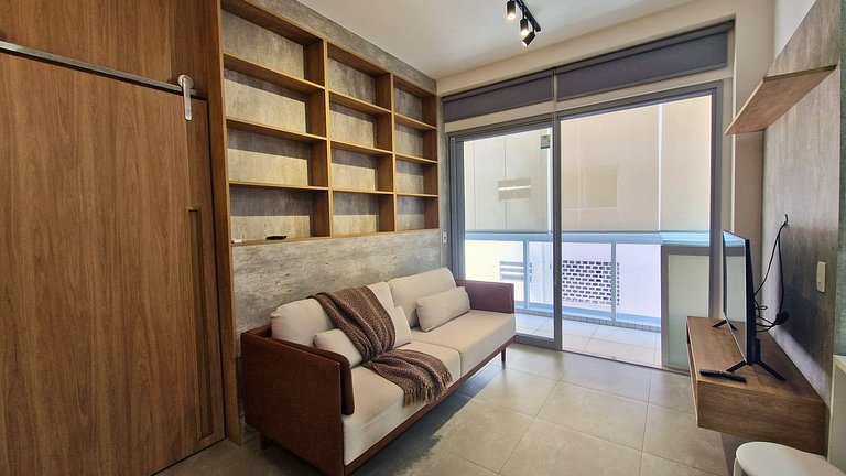 Tarumã 53 Pertinho da Praia p/3 pessoas