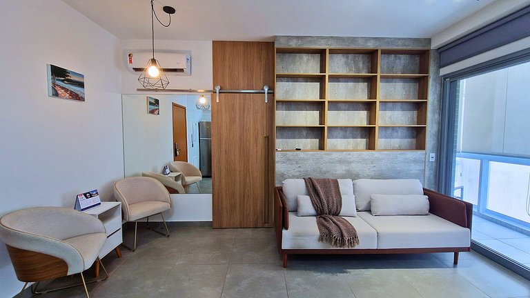 Tarumã 53 Pertinho da Praia p/3 pessoas