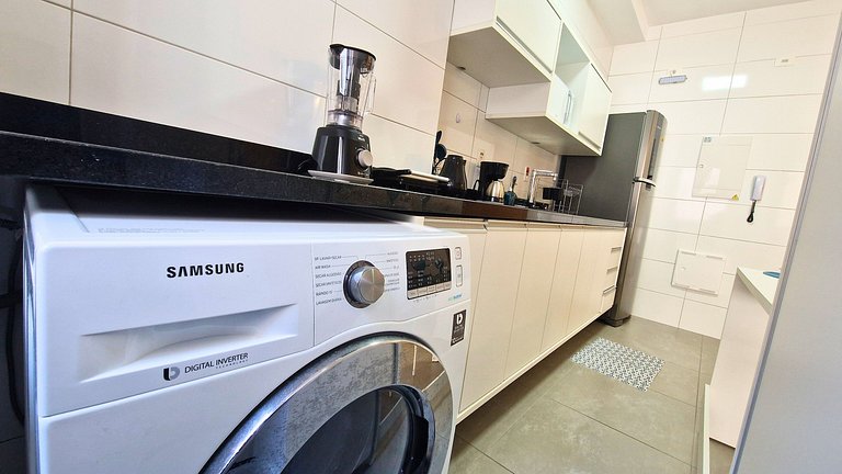 Tarumã 53 Pertinho da Praia p/3 pessoas