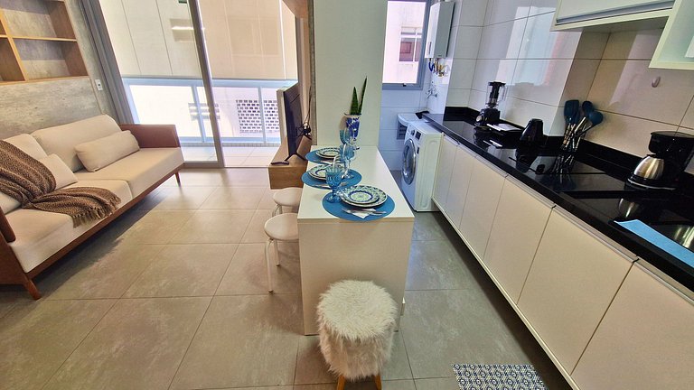 Tarumã 53 Pertinho da Praia p/3 pessoas