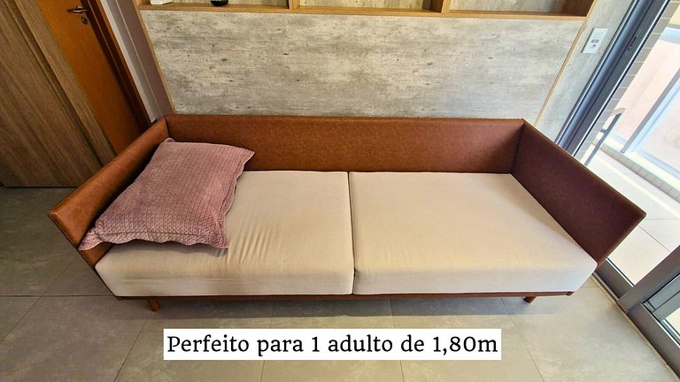 Tarumã 53 Pertinho da Praia p/3 pessoas