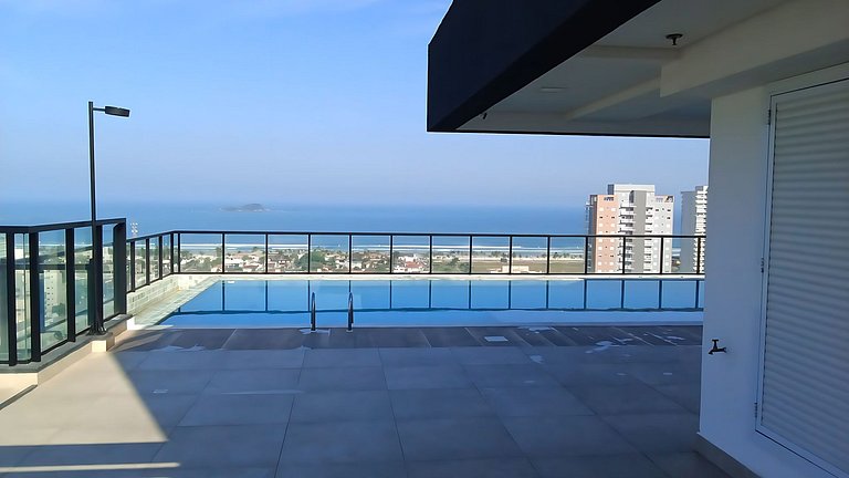 Estúdio 179 Type Enseada com Vista Mar