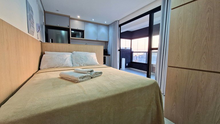 Estúdio 179 Type Enseada com Vista Mar