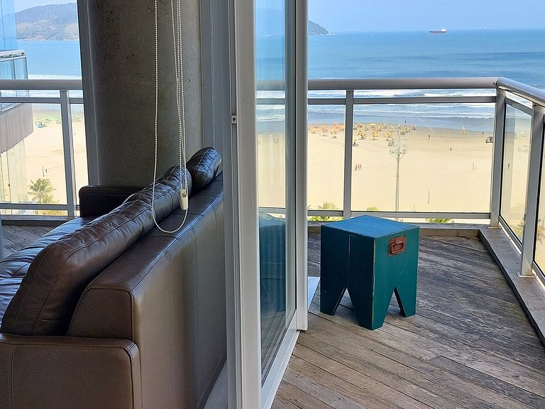 Unlimited 919 - Frente Mar! Oceano dentro de casa